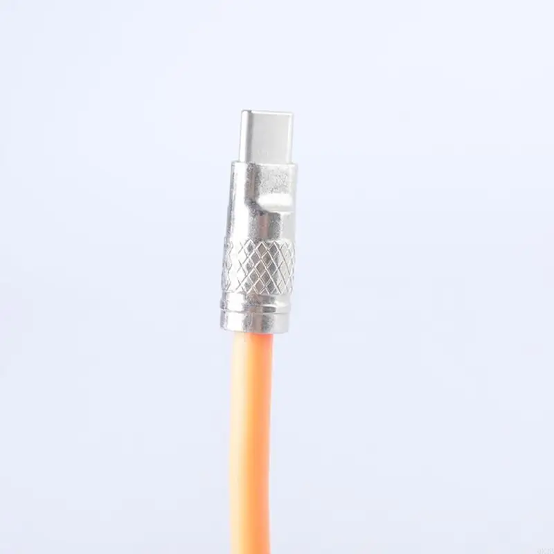 كابل USB 66W شحن سريع قصير USB إلى USB C الشحن سلك مضفر 480 ميجا بريتنيات نقل البيانات سلك للهاتف اللوحي