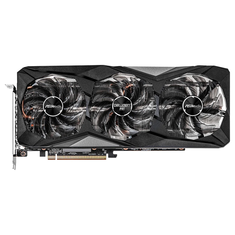 Imagem -06 - Asrock-amd Radeon rx 6700 xt Challenger Pro 12g oc 12gb Gddr6 192 Bits 16 Gbps 7nm 6700xt