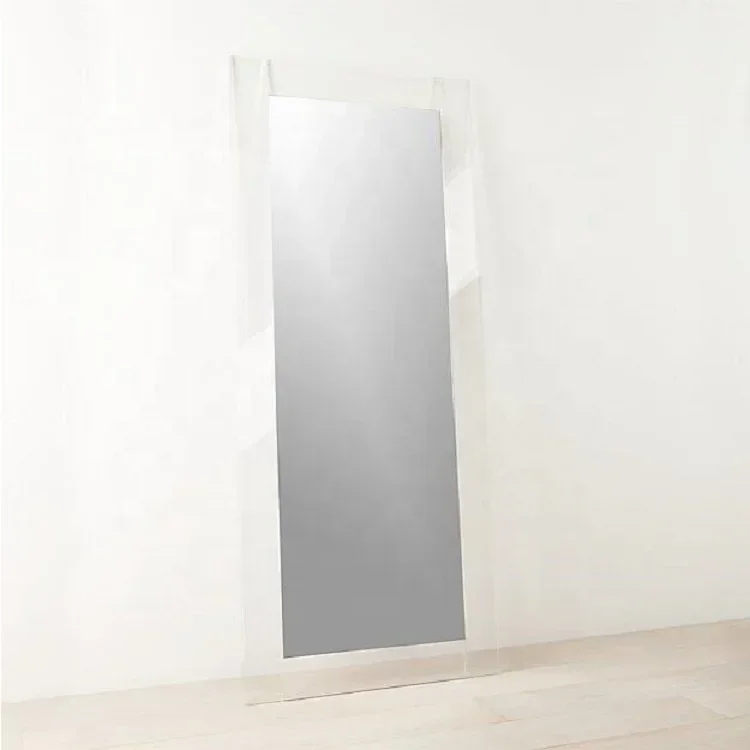 Modern Acrylic Floor Mirror, Acrylic Vanity Mirror, Acrylic Dress Mirror