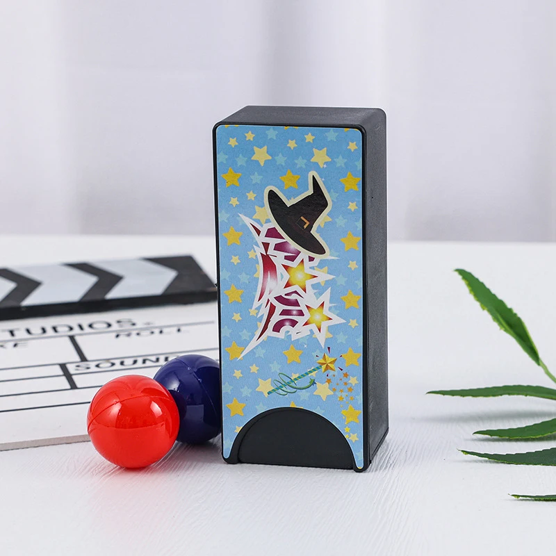 Fun Gadget, Magic Box Kids Toy, Transforms Red into Blue Ball, Ideal Trick Prop