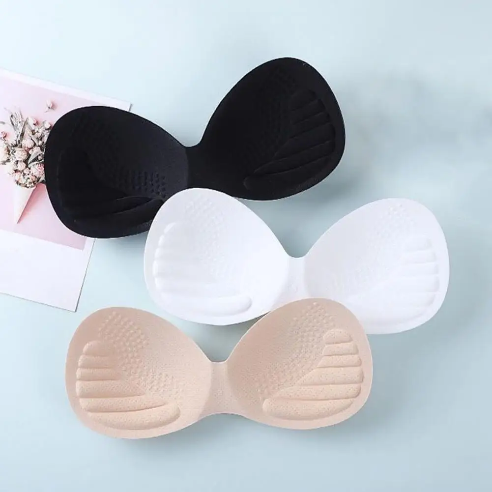 Inserts Foam Triangle Sponge Pads Swimsuit Padding Chest Cups Breast Bra Chest Pad Bikini One-piece Women Push-up Breast Pad