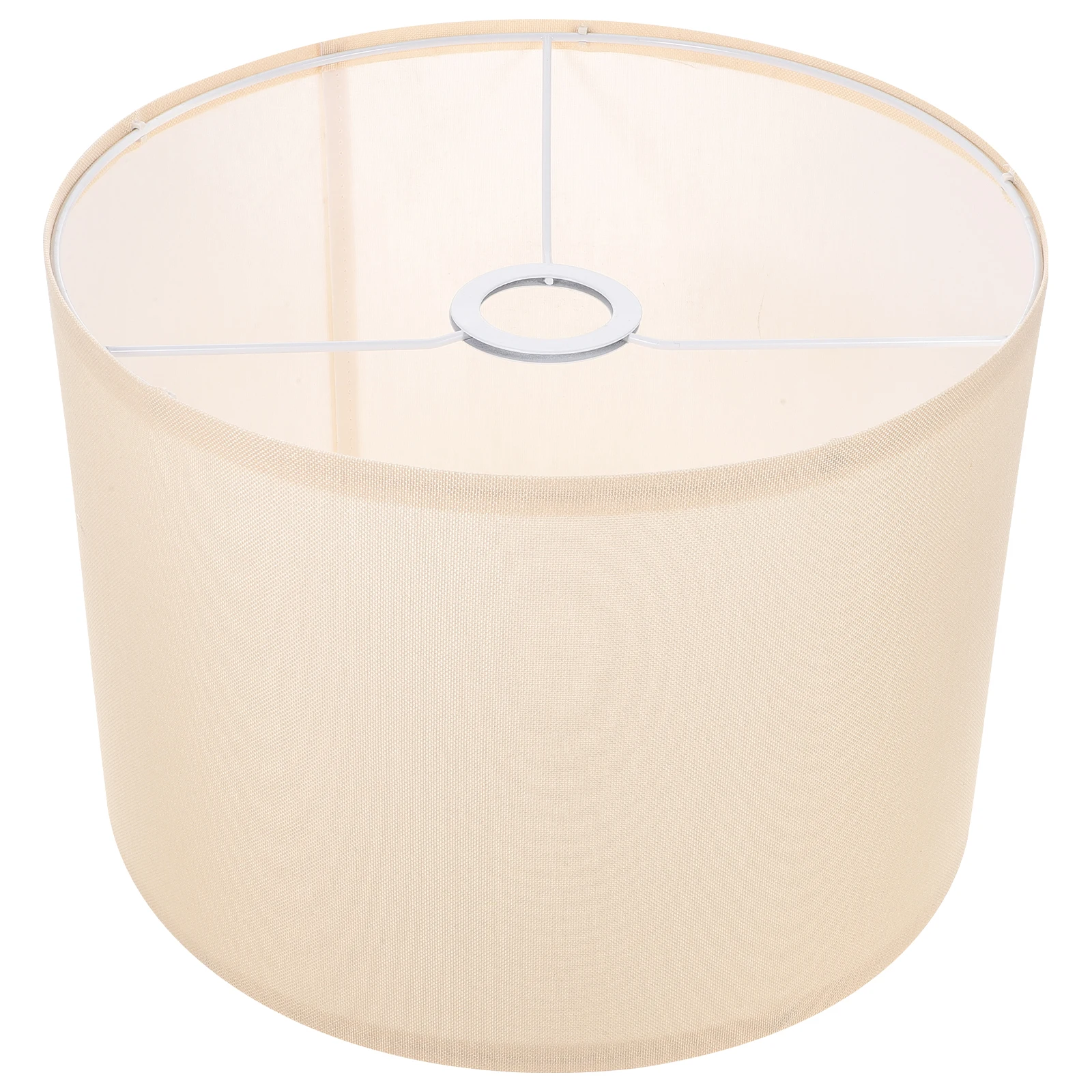 

Vintage Linen Drum Lamp Shades for Floor Lamps Replacement Covers Metal Cloth Design Easy Install Barrel Wall Light