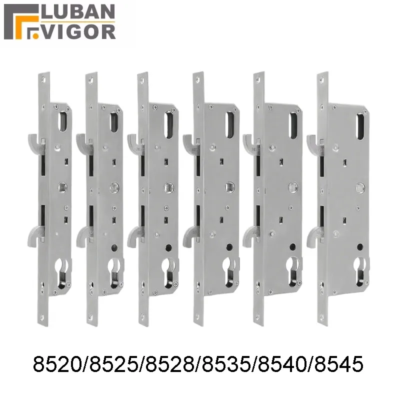 

85 Корпус замка с двойным крючком из нержавеющей стали для замка с отпечатками пальцев, сверхмощная раздвижная дверь, сломанный мост, алюминиевая дверь