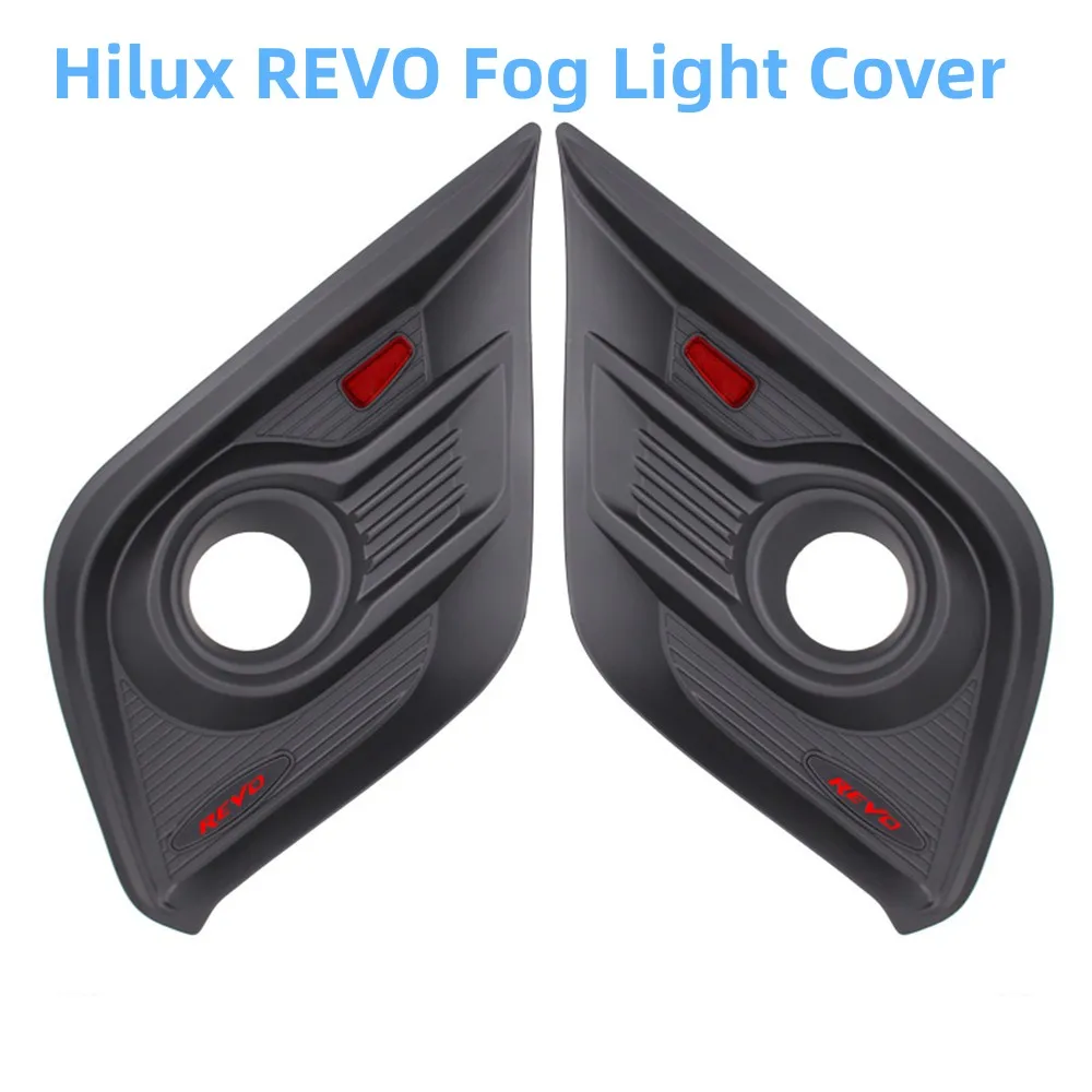 

Fog Lamp Decoration Fog Light Cover Accessories For Toyota Hilux REVO 2015-2020 JDM Tuning Car Accessories Auto Styling Moulding