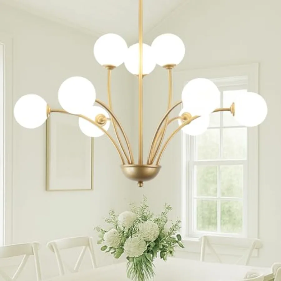 

Современная люстра 29,7 дюйма в винтажном стиле, светильник для столовой, кухни, острова, в стиле рустик/фермерский дом