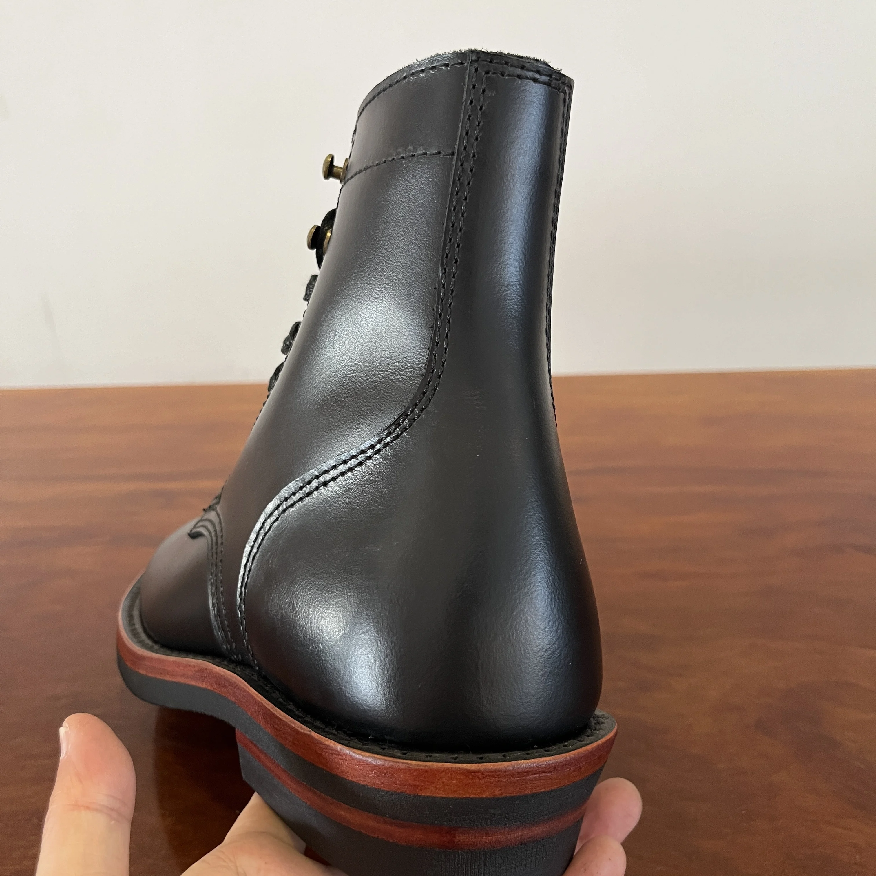 C440 RockCanRoll Super Quality Size 35-52 Handmade Goodyear Welted Durable Italian Cowhide Boot Footwear