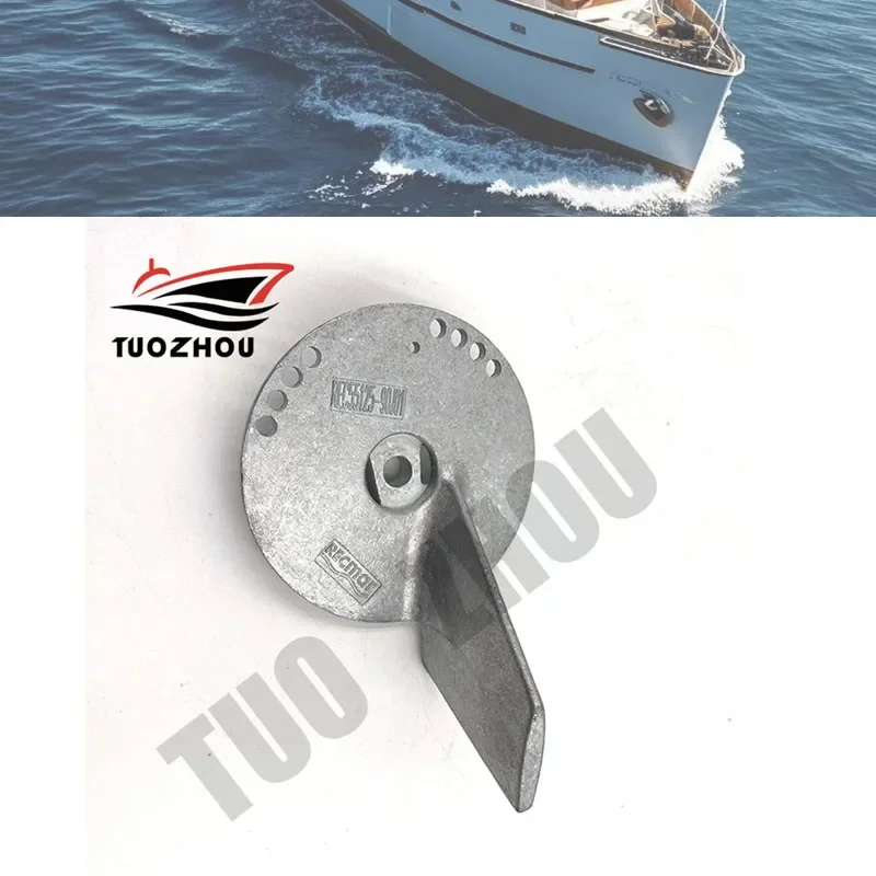 Aluminum Trim Tab Fin Anode for Suzuki 4 Stroke  Outboard DF 60, 70, 80, 90, 100, 115, 140 HP, Replaces 55125-90J01, 55125-90J00