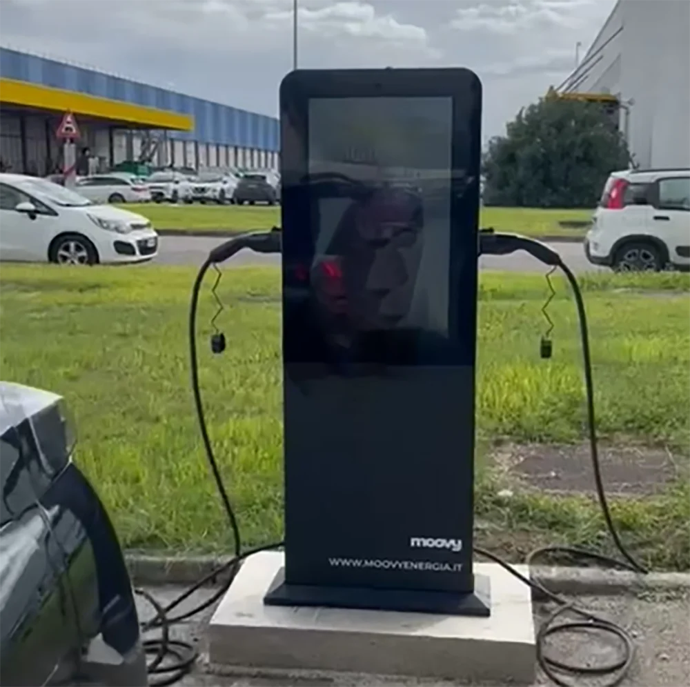 2025 شاحن EV قابل للتخصيص نوع 2 صندوق الحائط 44 كيلو واط 22 كيلو واط 14 كيلو واط التيار المتناوب EVSE APP وبطاقة التمرير محطة شحن السيارة الكهربائية #4