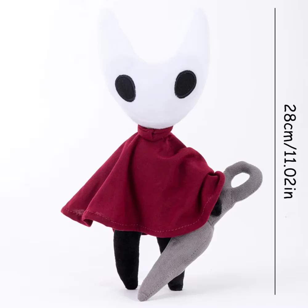 Hollow Knight Peluche Gioco Figura Bambole Hornet Hollow Knight Animali di peluche Bambole Giocattoli per bambini Compleanno Regali di Halloween per ragazzi