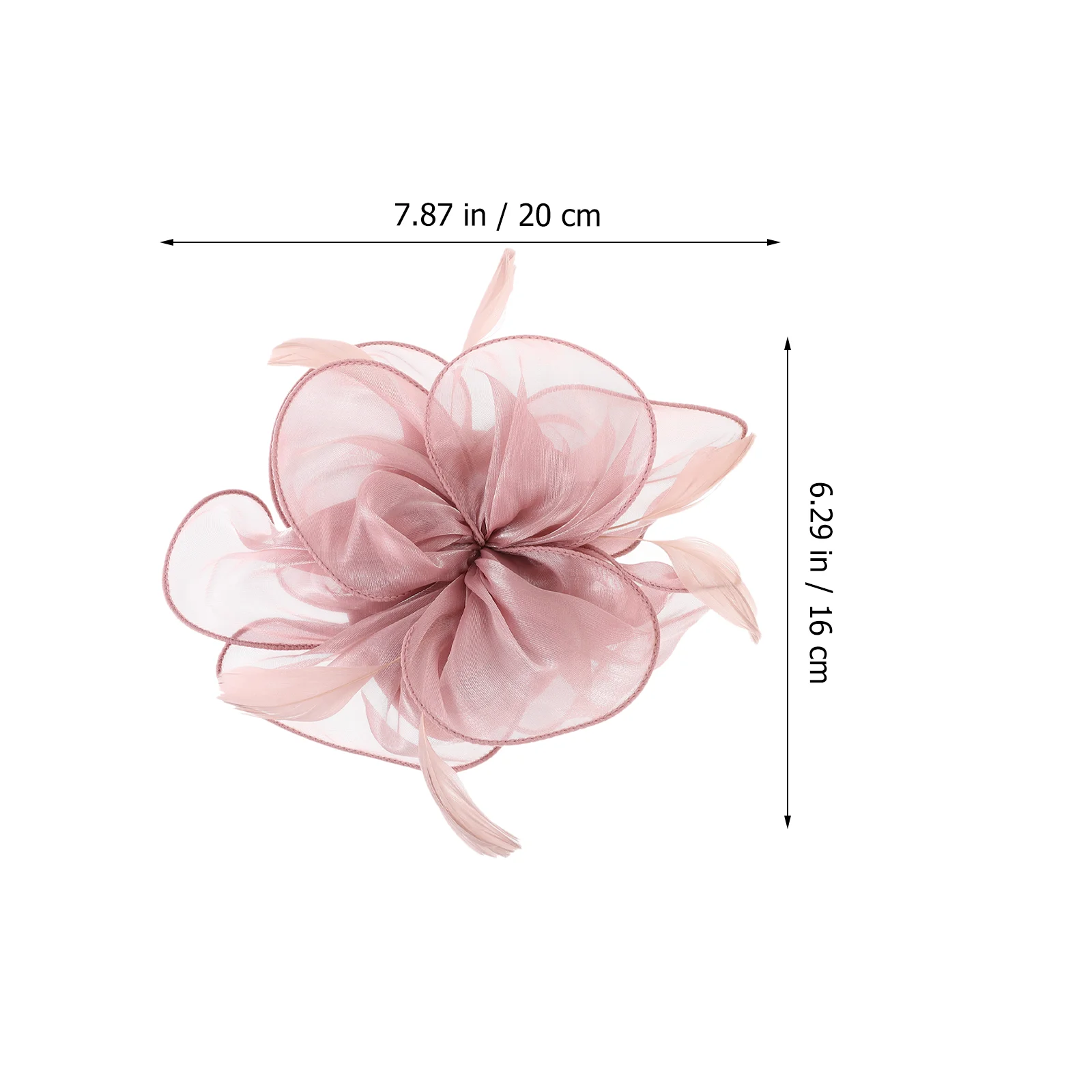 

Hair Accessories Elegant Headband Wedding Decoration Prom Party Organza Handband Fashionable Durability Hair Tools