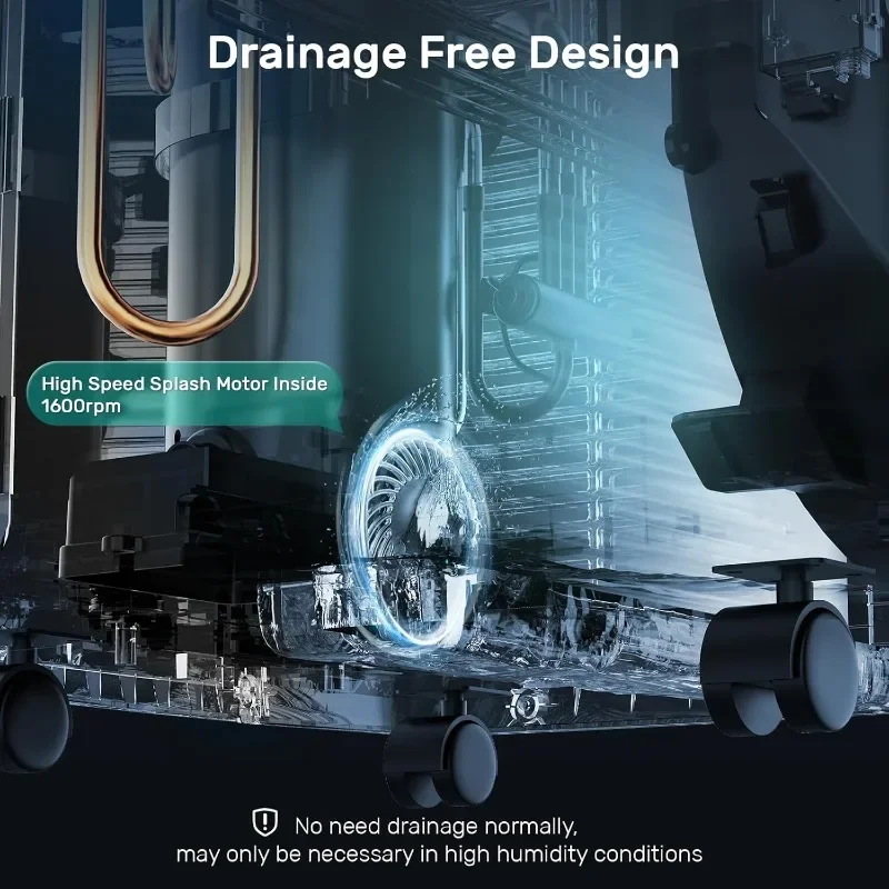 AC portabel, Unit pendingin A/C rumah ringkas dengan pengendali jarak jauh, WIFI