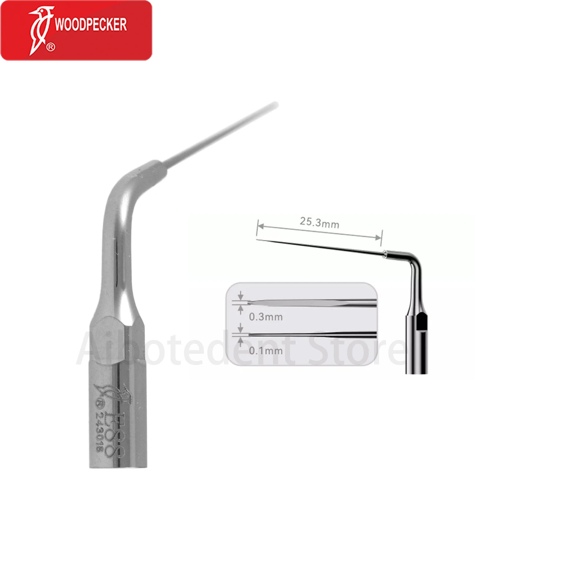 

1PC Woodpecker Dental Ultrasonic Piezo Scaler Broken File Removal Tips for EMS E88