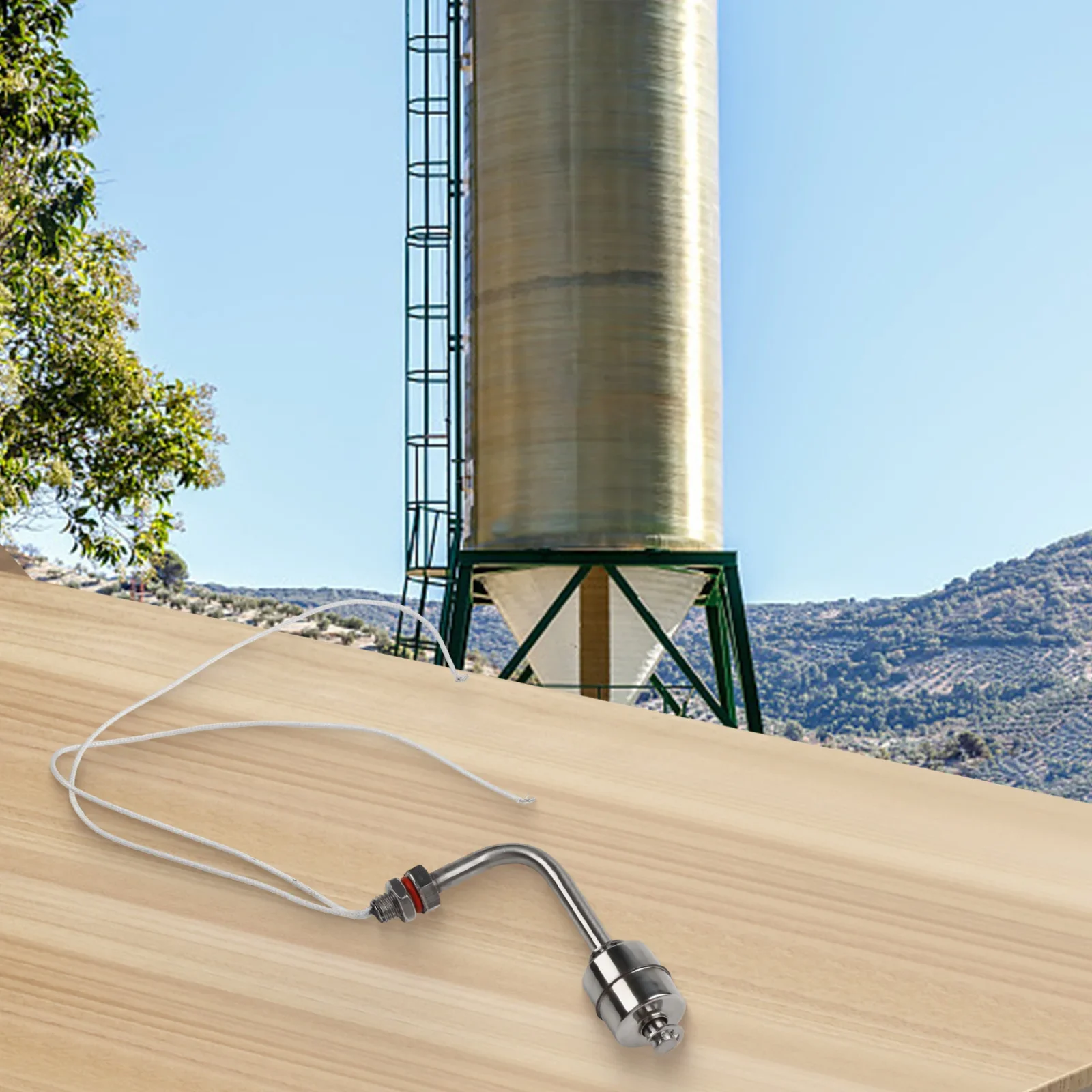250mm L Type Sensor Temperature Tolerance 120 Working Pressure 1 Mpa Control Range 10mm Maximum Pressure 5 Mpa