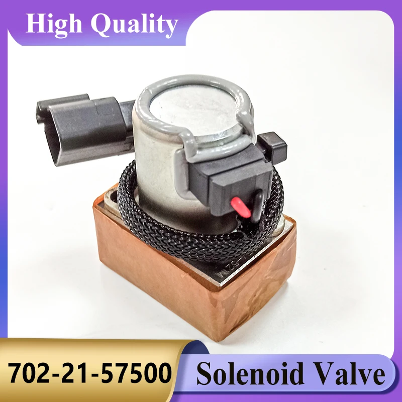 

For PC200-7 PC350-8 PC200-8 Excavator 702-21-57500 Main pump Solenoid Valve 7022157500 Pilot Valve