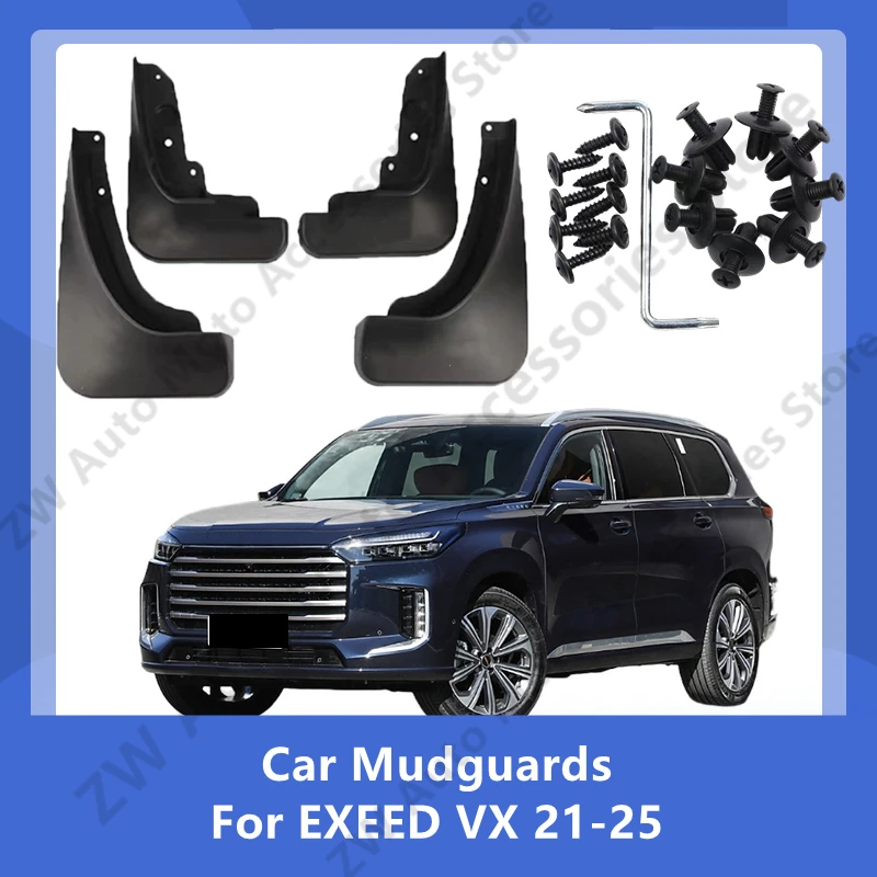 

Car Mudguards For EXEED VX 21-25 Mud Guards Fender Flare Mudflaps Exterior Parts Auto Accessories Refit