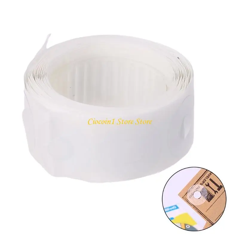 

A3PC 250Pcs Loose-Leaf Paper Hole Reinforcement Labels Adhesive Hole Protector
