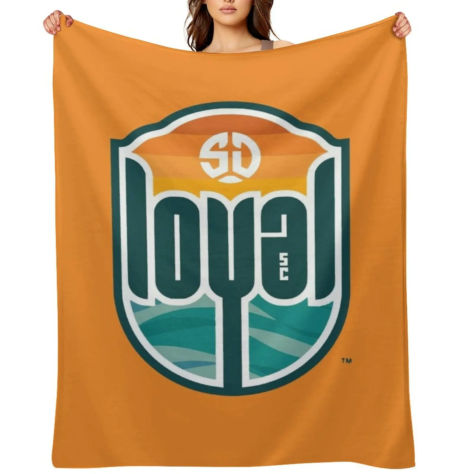

San Diego Loyal SC Throw Blanket cosplay anime Beach heavy to sleep warm winter Blankets