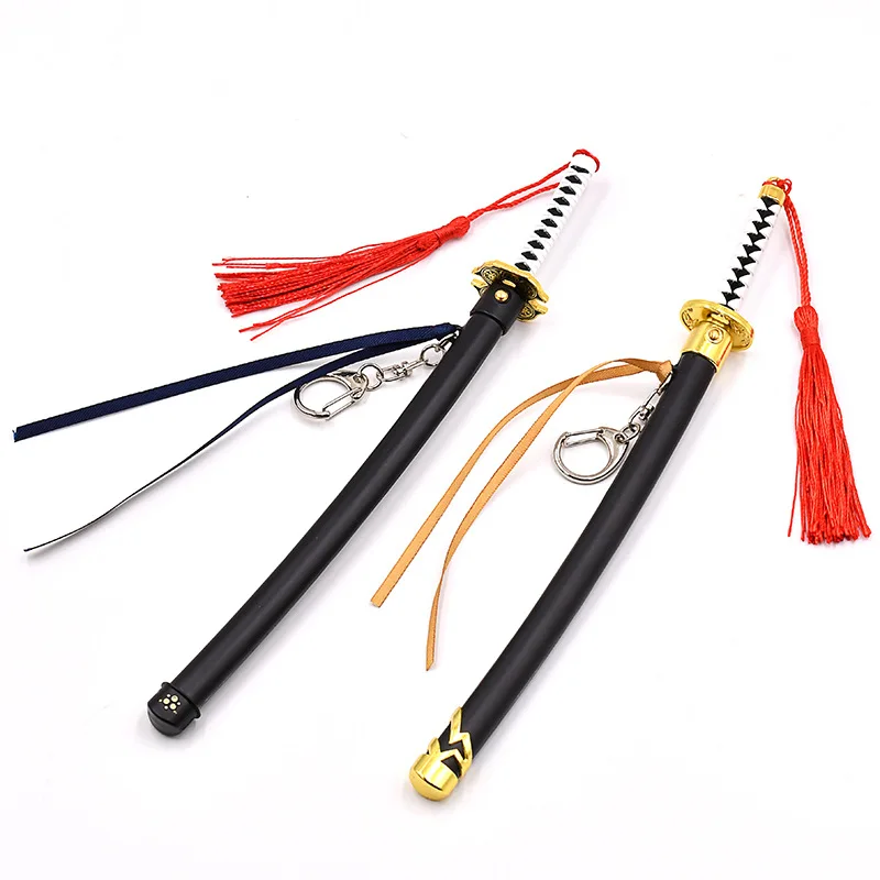 23cm Yamato Weapons Dev-il May Cry 5 Vergil Real Iron 23cm Ninja Knife Japanese Metal Katana Samurai Sword Anime Gifts Kid Toys