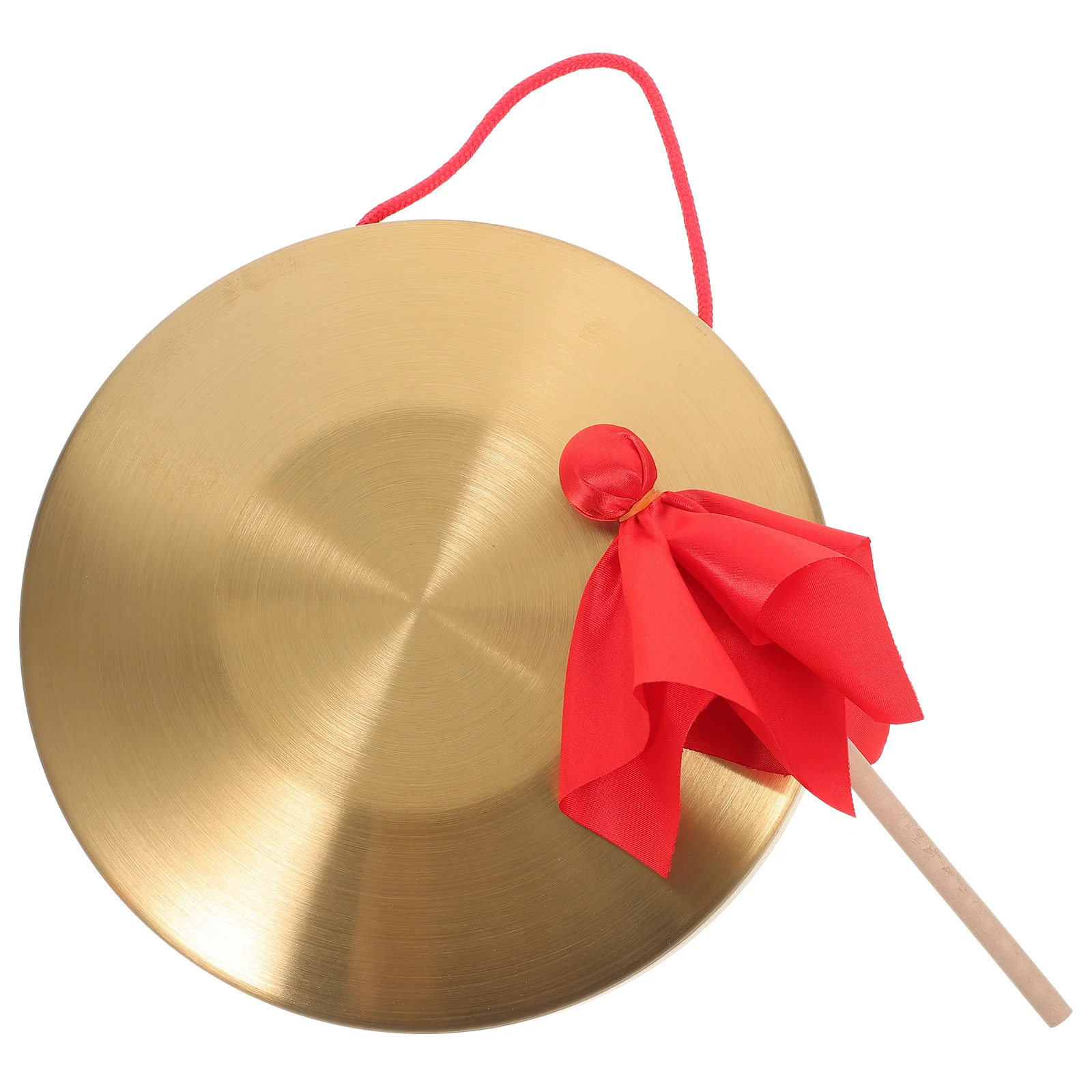 

Tongluo Flood Prevention Warning Gong Bell Chinese Instrument Percussion Brass Wood Child