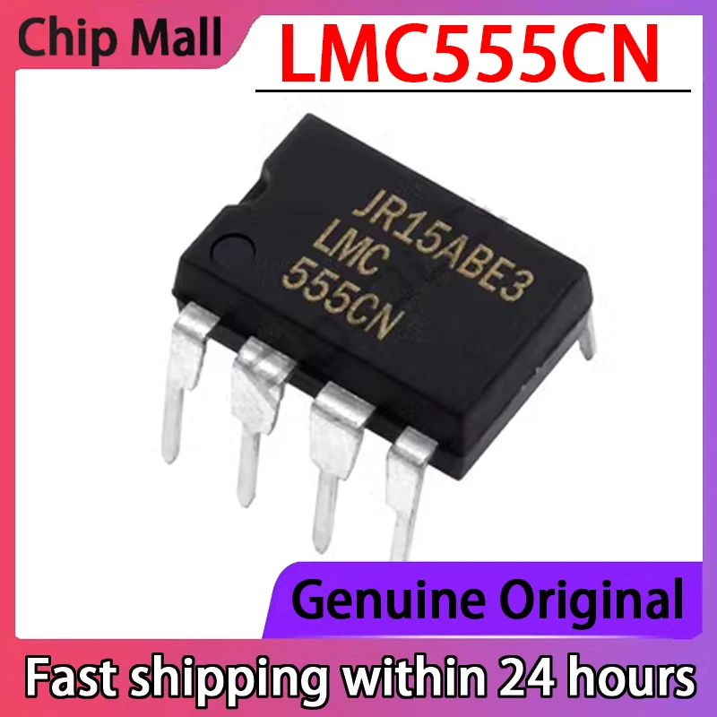 

10PCS New LMC555CN LMC555 DIP-8 Clock Timer Chip IC Original