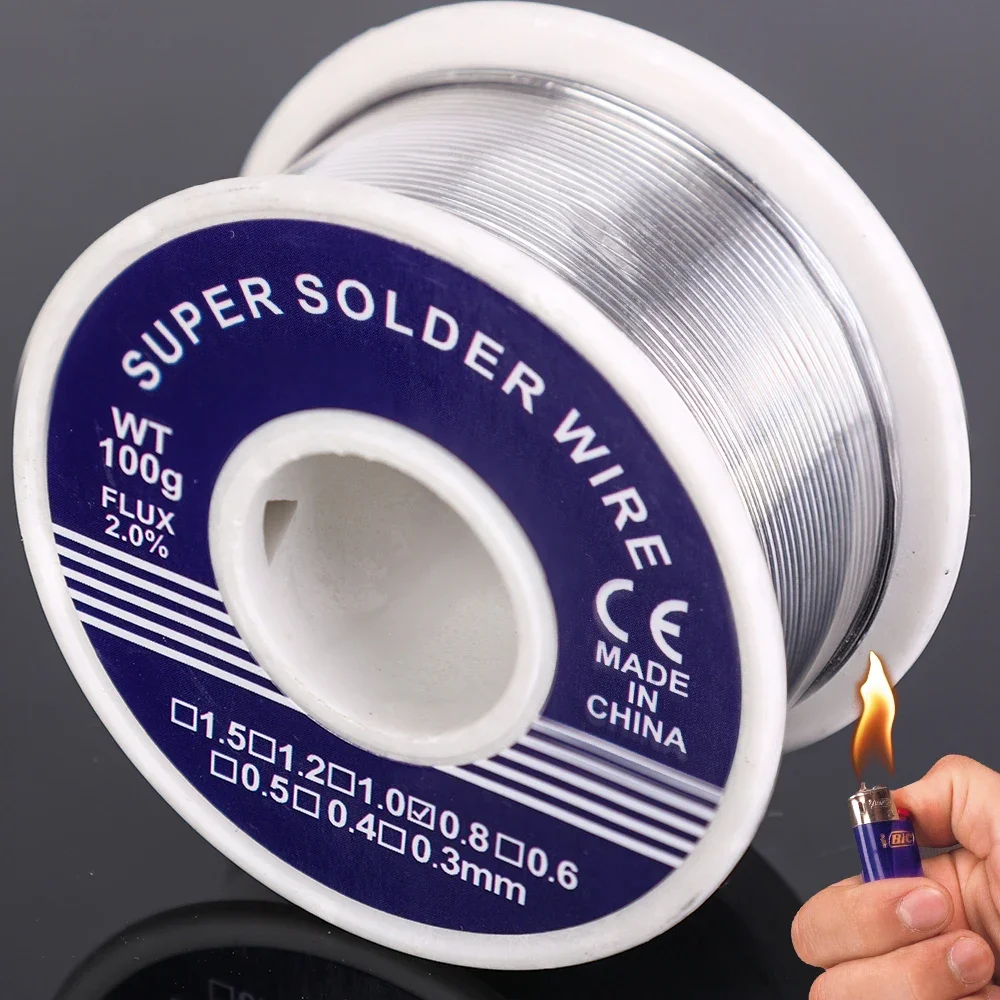 Universal Easy Melt Solder Wire Low Temperature Silver Welding Rod Aluminum Copper Iron Metal Weld Cored Soldering Rods Weld Bar