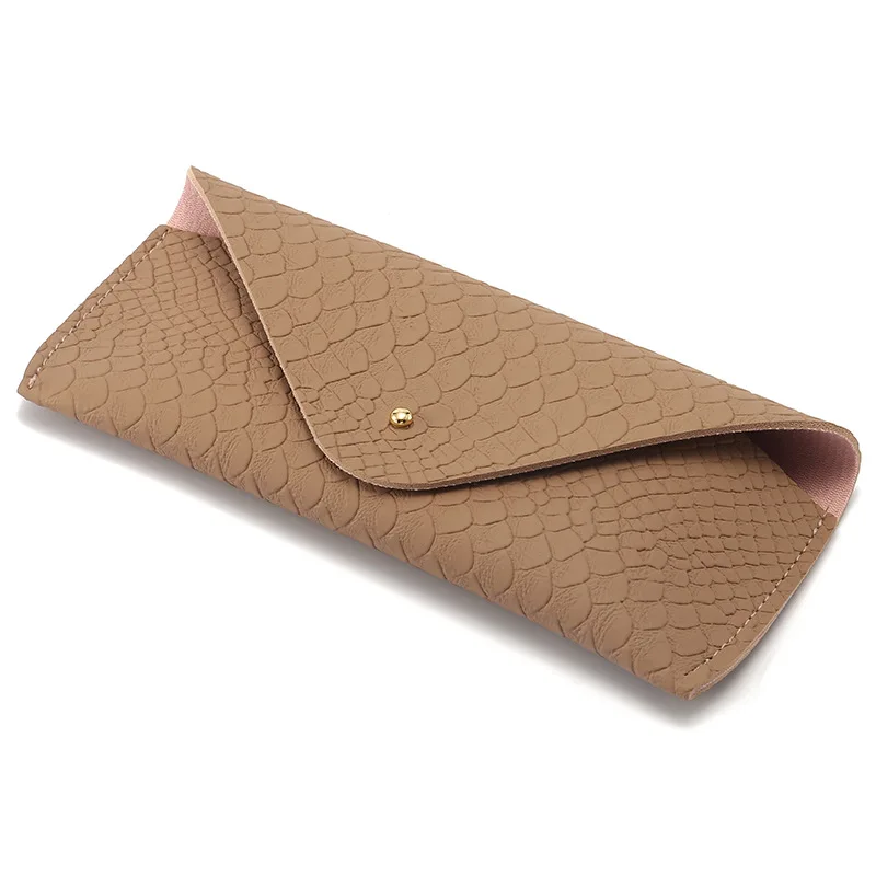 Stylish Storage Solution Yellow/Green/Black/ Brown/White High-Quality Storage Basket Soft Snake Skin Bag 17 * 7.5cm For Outdoor