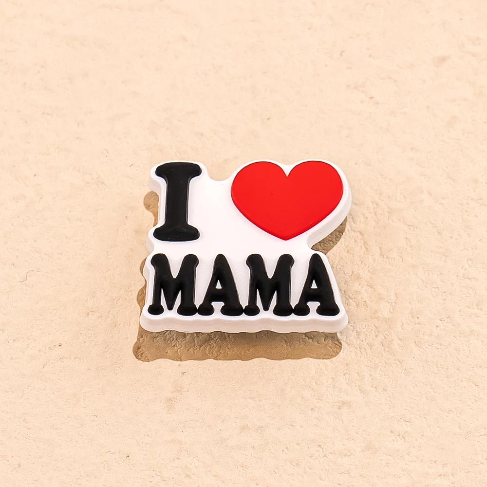 1/50 Stück Schuhanhänger für Familie, Mutter, Baby, Papa, Schuhdekorationen, Anstecknadeln für Frauen, Männer, Kinder, Ornament, Geschenk, Schuhzubehör, Schnalle – Detail 13