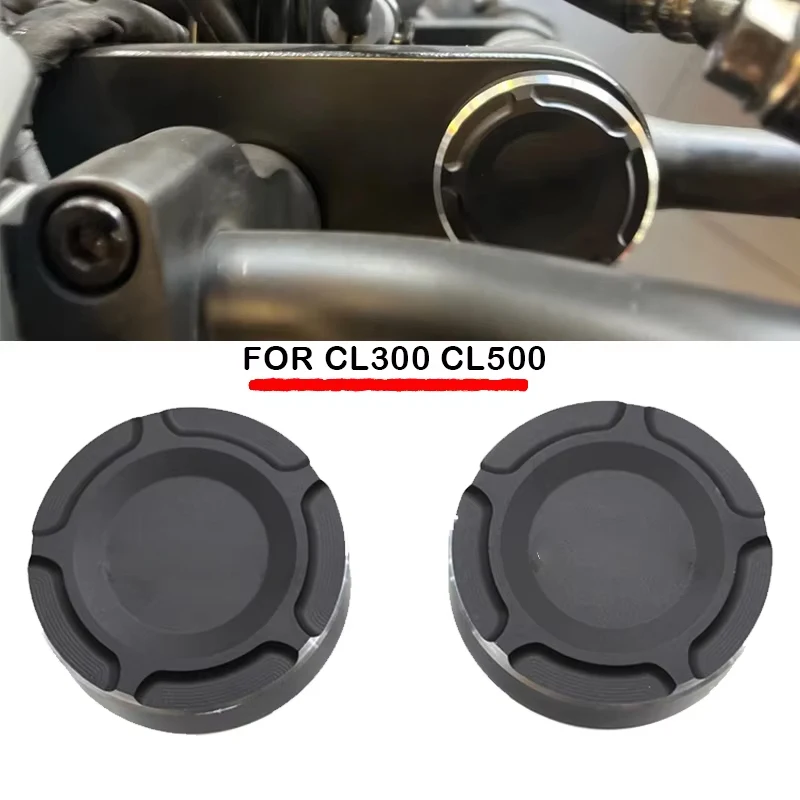 

Motorcycle Accessories Upper Fork Stem Covers Cap For Honda CL300 CL500 CL 300 500 2024 2023