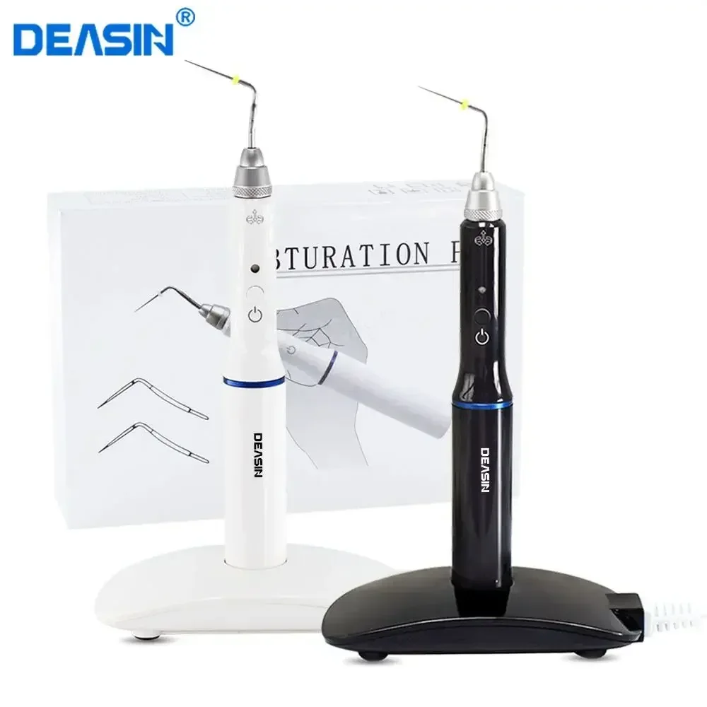 220V Deasin Dental Endo beheizter Stift schnur loses drahtloses Guttapercha-Obtu ration system mit 2 Tipps Zahnmedizin Zahnarzt Labor ausrüstung