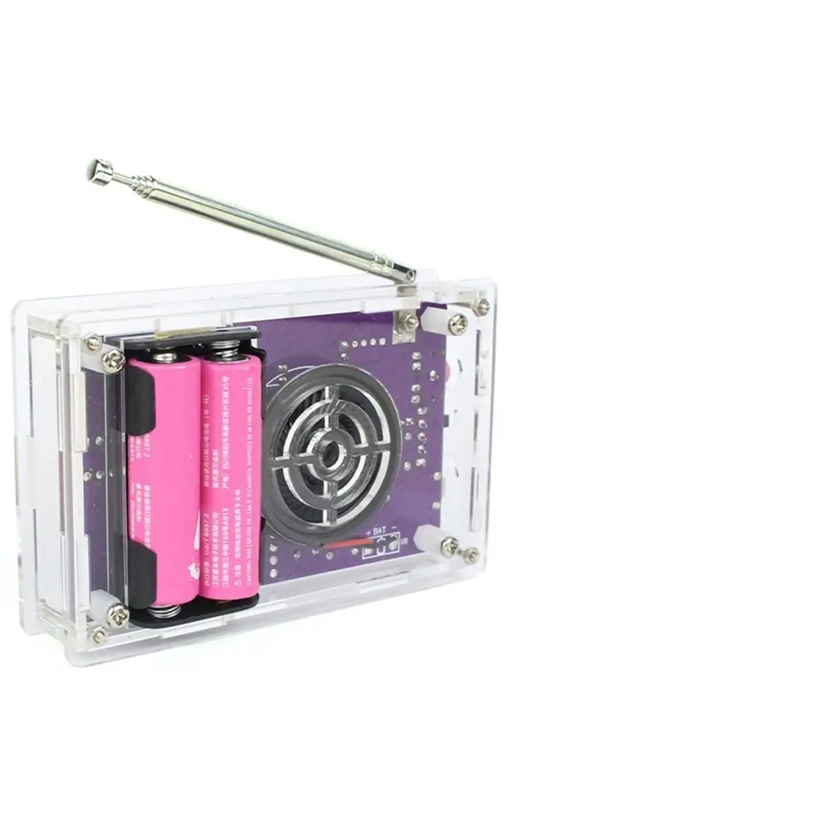 (A99Z] DIY FM Radio Kit 87-108MHz FM Circuit Board Construction Microcontroller DIY Electronics Project Soldering Practice Kit