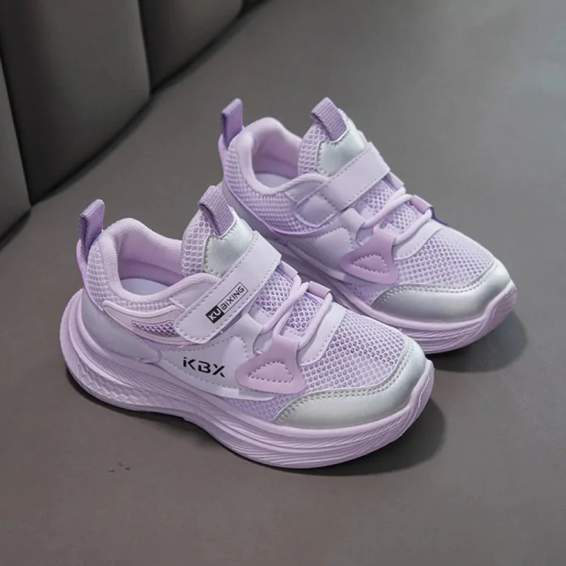 

Summer Sport Shoes For Children Mesh Breathable Teenager Kid's Sneakers Ergonomics Anti-slippery Boy's Girl's Running Footwear