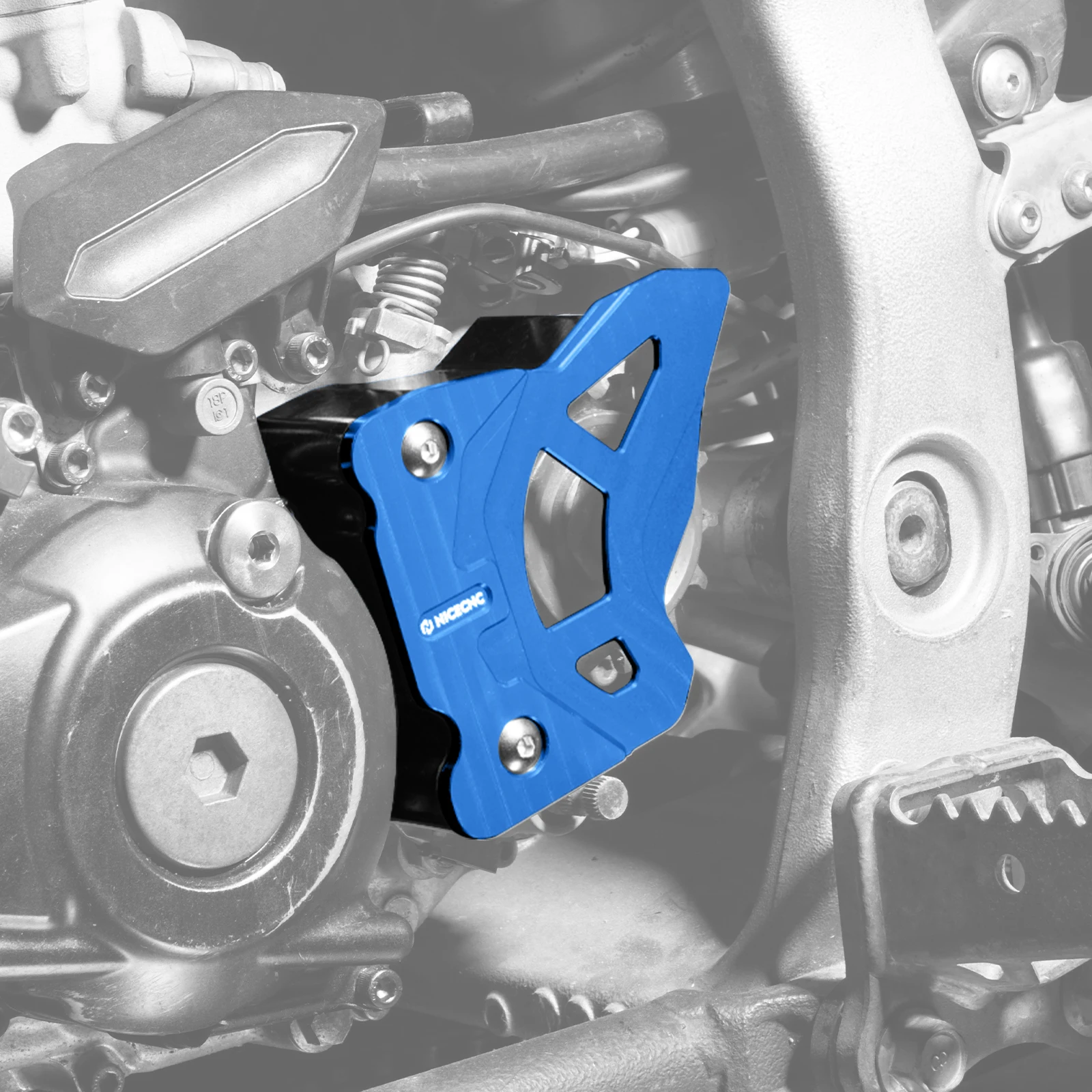 

ATV Case Saver Cover Chain Sprocket Protector For Yamaha YFZ450R/RSE 2009-2025 2024 YFZ450X 2010-2011 Replace 18P-17466-00-00