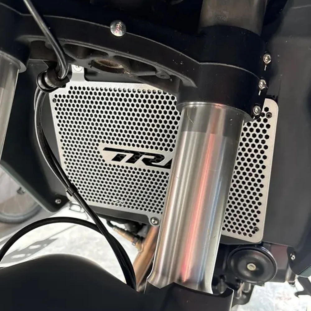 

For BENELLI TRK 702X TRK702X TRK702 X 2022 2023 2024 2025 Motorcycle Aluminum Radiator Guard Grille Protector Oil Cooler Cover