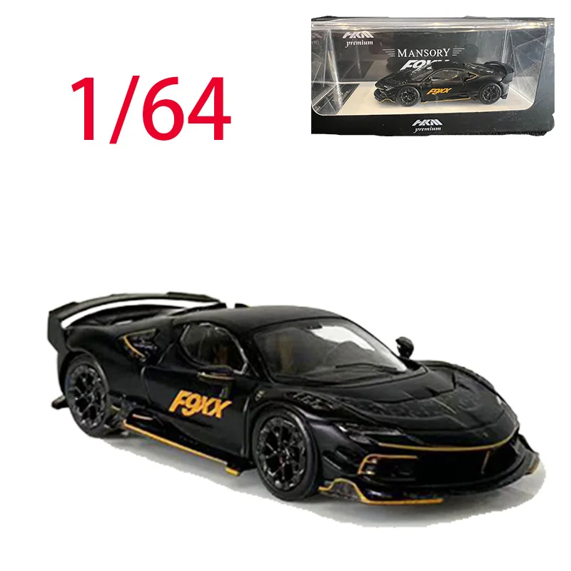 

HKM Diecast 1/64 Scale Ferrari Alloy Car Model Ferrari SF90 F9XX Mansory Play Vehicles Toys for Boys Original Box Collection
