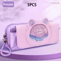 Purple 5pcs
