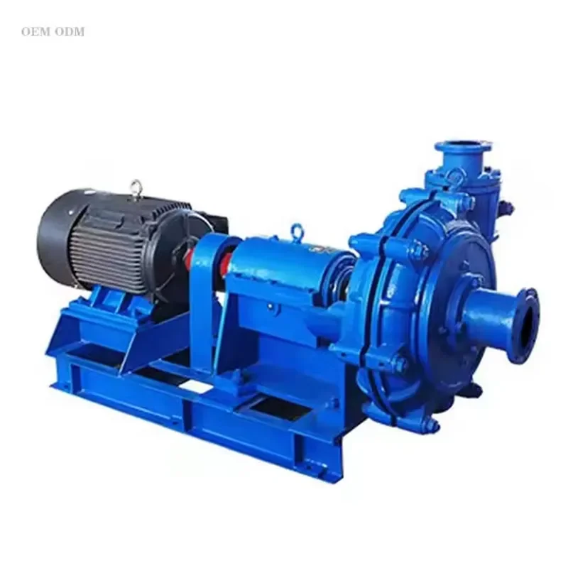4 6 10 Inch Heavy Duty Industrial Water Treatment Vane Pump High Pressure Horizontal Sludge Pump for Solid Mud Suction
