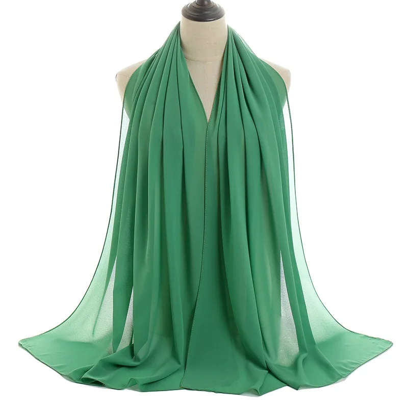 Hot Sale Dames Sjaal Hoge Kwaliteit Super Zachte Effen Dameskleding