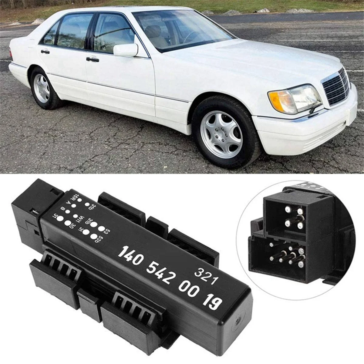 Car Window Wiper Control Relay Module for Mercedes W140 S500 S420 S320 1405420019 140 542 00 19