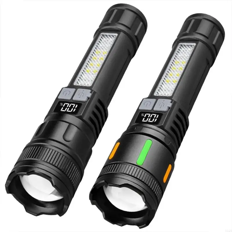 

Strong LED Flashlight Portable Powerful Emergencies Working Lamp