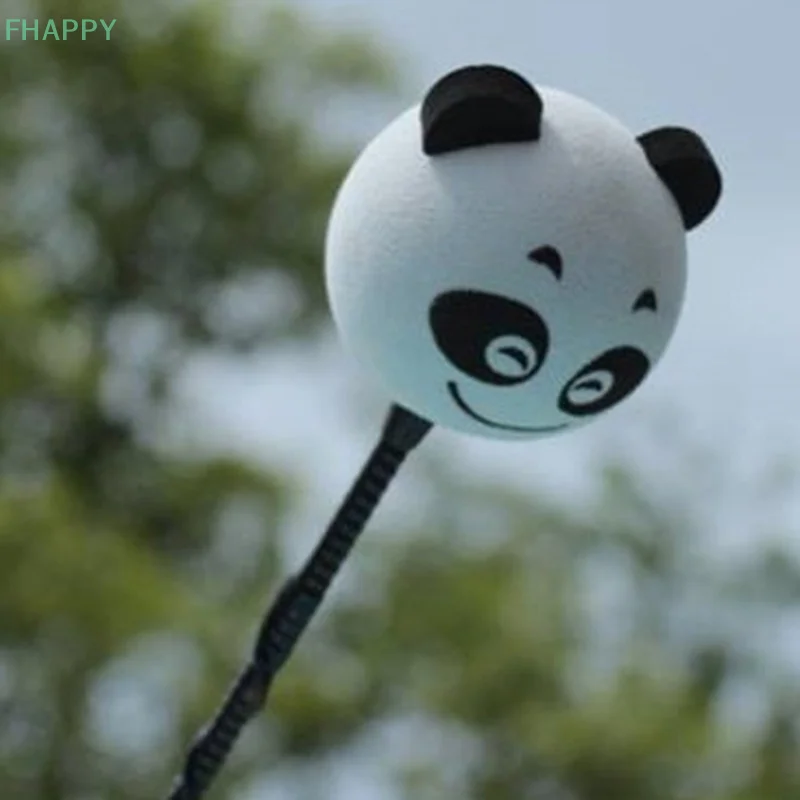 Cute Panda Car Antenna Antenna Ball EVA Topper Truck SUV Pen Decor Gift Toy