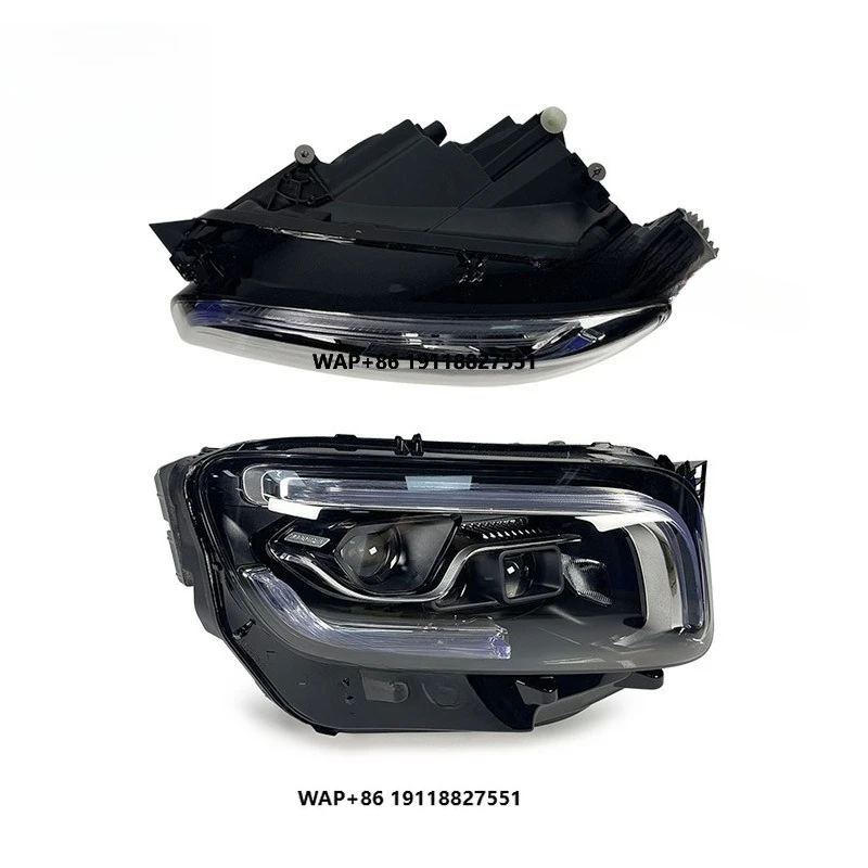Geometric Three Eyes Upgraded Headlight Assembly Original Sell Well for  W247 GLB200 2022 Dual Lens LED Head Lamp