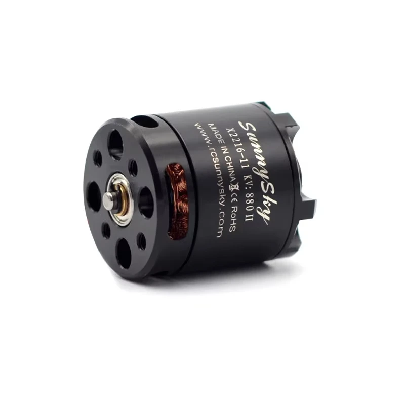 

SunnySky X2216 2216 880 1100 1250 1400 1800 2400KV II Outrunner Brushless Motor Long Shaft For RC Models 3D Airplane Parts