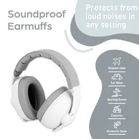 Protection auditive pour bébé, 1 pièce, casque antibruit pour le sommeil et les voyages, Protection auditive avec conception extensible 5
