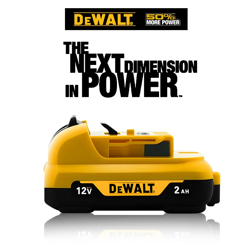 

For Dewalt 12v 2Ah 5Ah Lithium Ion Battery Rechargeable Replacement Power Electric Cordless Portable Tools DCB122 DCB126