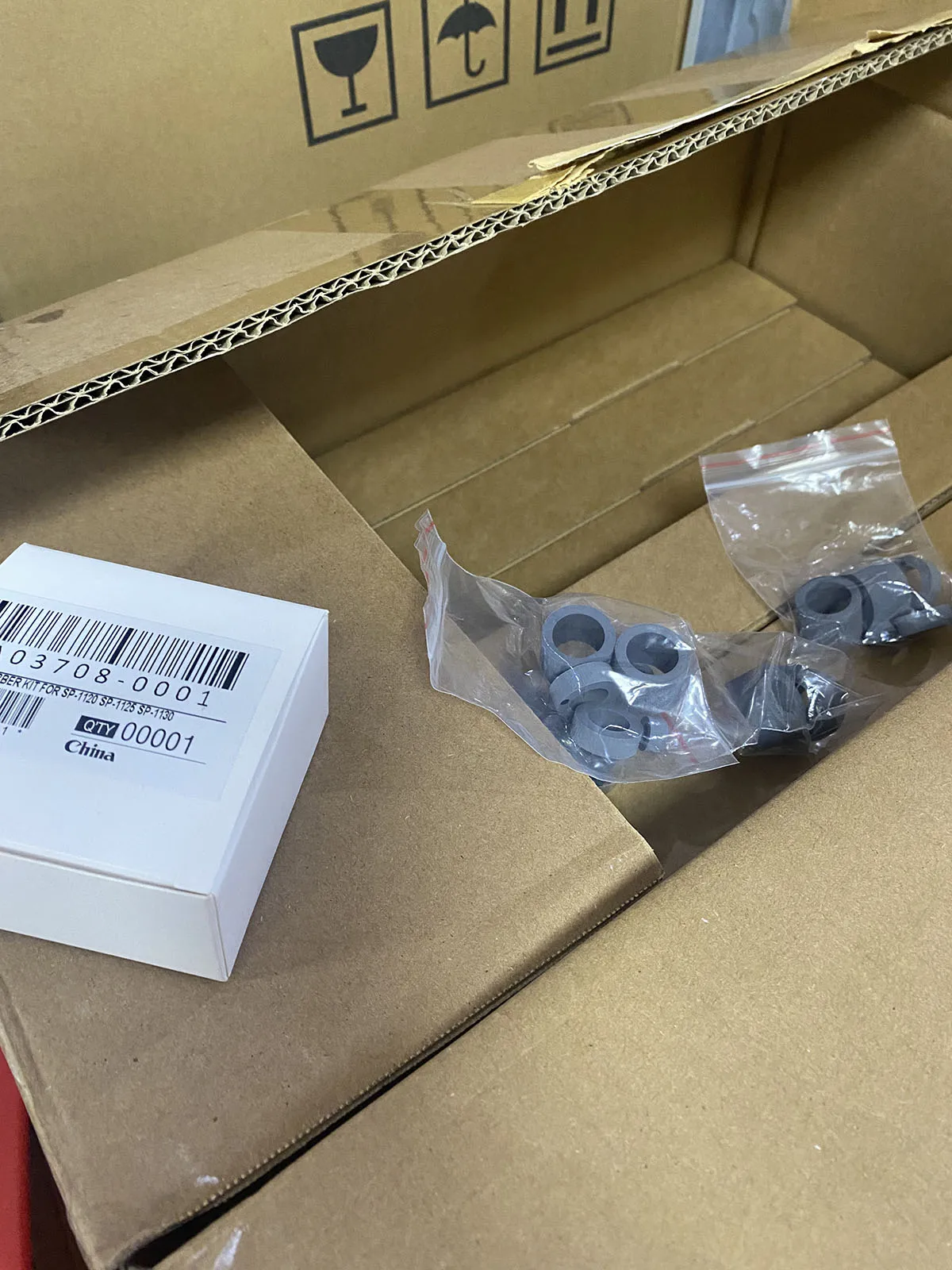 

10SET X PA03708-0001 Pickup Roller Pick Roller + Brake Roller Tire Set for Fujitsu SP-1120 SP-1125 SP-1130 SP1120 SP1125 SP1130