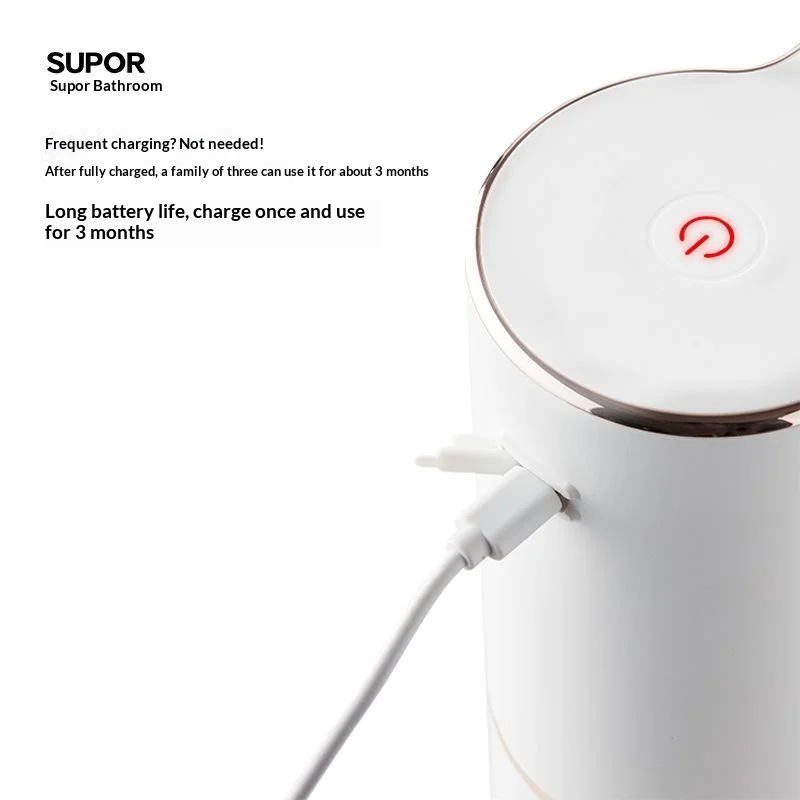 Supor Smart Automatic Induction Foam Soap Dispenser Set Electric Wall Mounted Hand Soap Machine For Bathroom - view 6