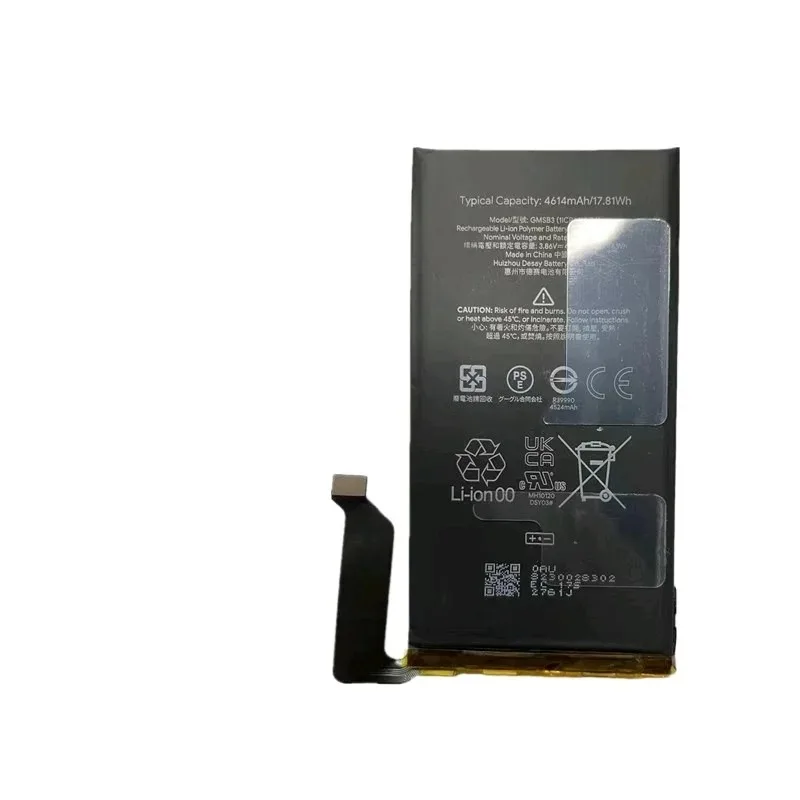 Bateria o dużej pojemności do telefonu HTC Google Pixel 6 Pixel6 Pro GB7N6 G8VOU G63QN GMSB3 4614mAh/5003mAh + Narzędzia