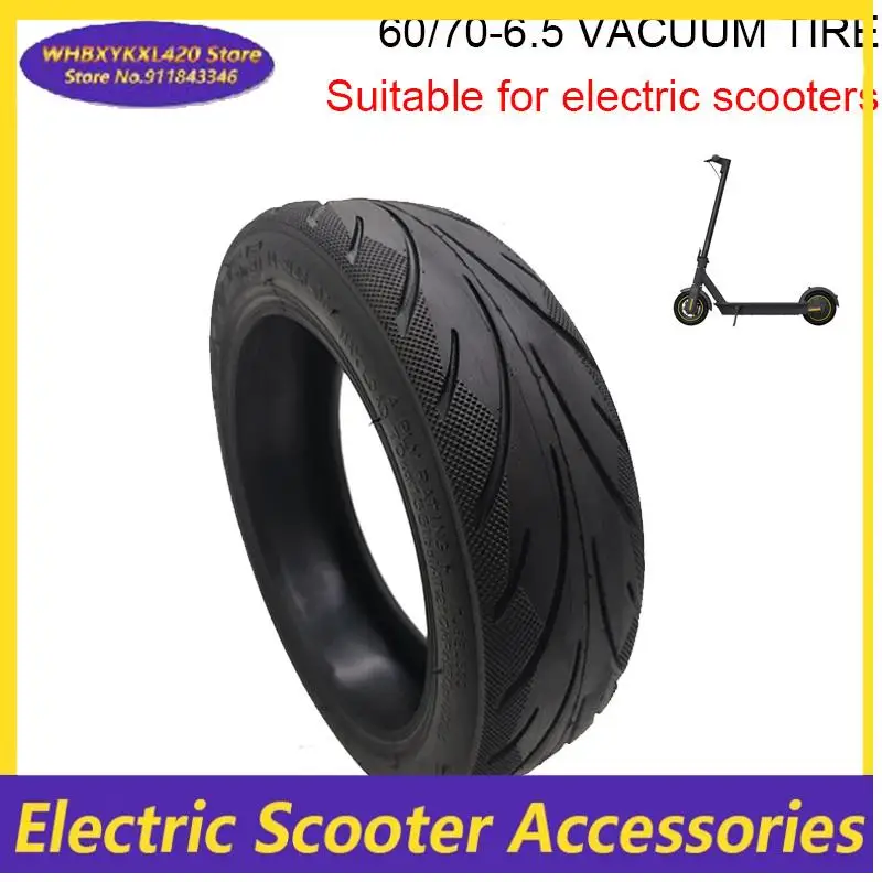 Pneu Tubeless 60/70-6.5 com Gel Autorreparador e Vácuo para Peças de Scooter Elétrico Xiaomi Ninebot Max G30/G30E/G30LP