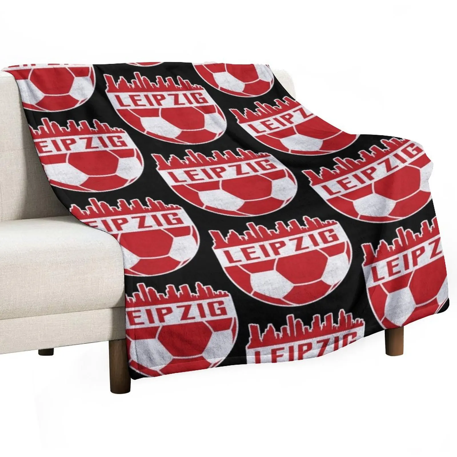 

Leipzig Fuball Fussball Fuballverein Throw Blanket Luxury Brand Designers blankets ands Stuffeds Blankets