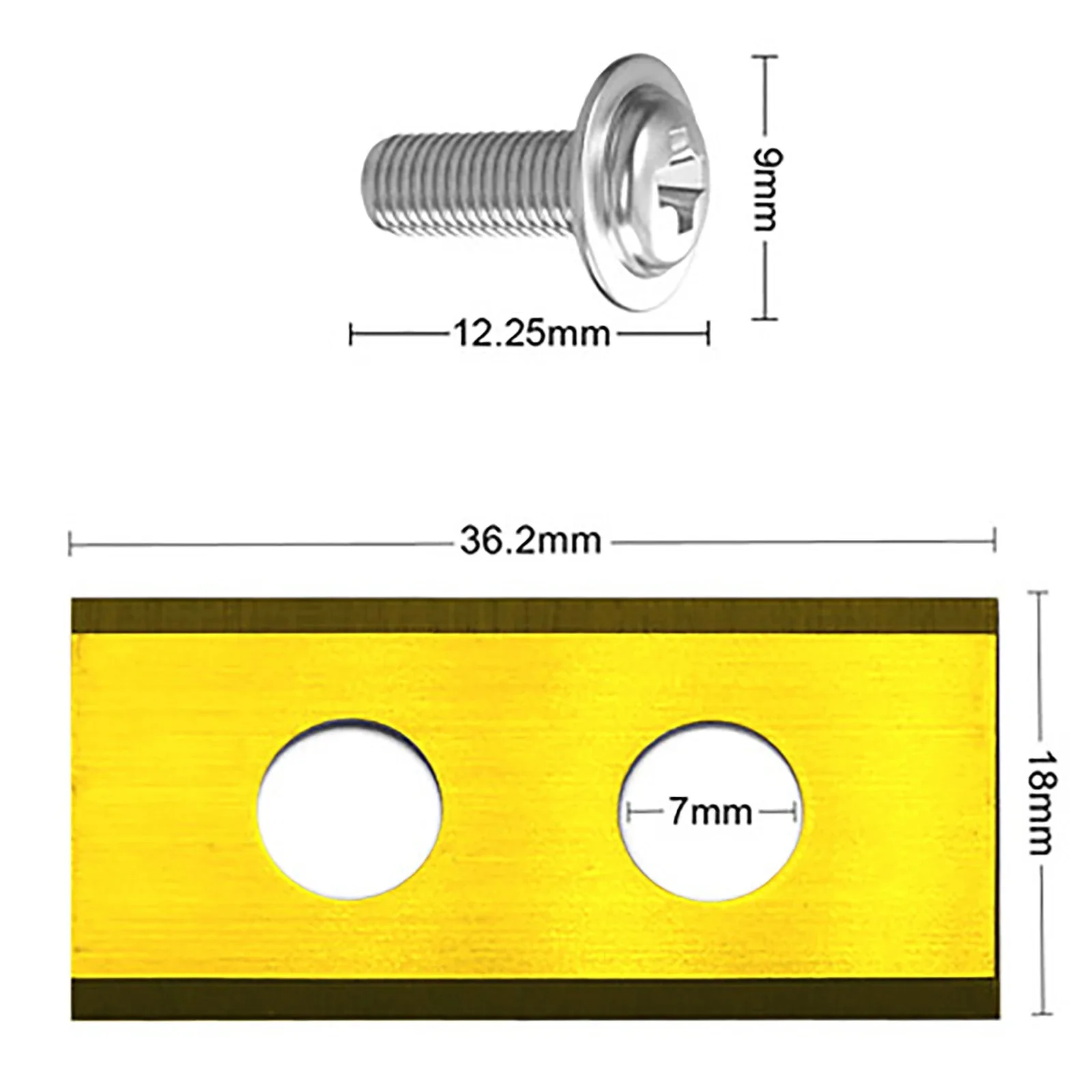 30PCS Trimmer Blade Lawn Mower Grass Replacement Trimmer Cutter Piece for Husqvarna Automower/Garden Robotic Lawnmower Tools